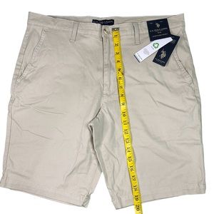 US Polo Assn Men khaki Hartford Shorts size W36 NWT
